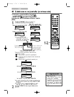 Preview for 40 page of Magnavox 13MC3206 - Tv/dvd Combination Guía Del Usuario