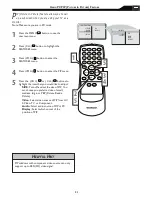 Предварительный просмотр 31 страницы Magnavox 15MF/20MF Owner'S Manual