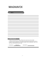 Preview for 42 page of Magnavox 15MF050V/17 Operating Instructions Manual