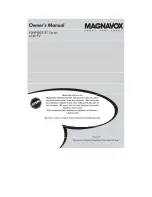 Предварительный просмотр 1 страницы Magnavox 15MF400T/37 Series Manual De Usuario