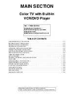 Preview for 167 page of Magnavox 19MDTR17 Service Manual
