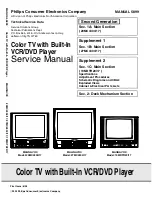 Preview for 90 page of Magnavox 19MDTR20 - Dvd-video Player Service Manual