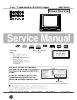 Preview for 166 page of Magnavox 19MDTR20 - Dvd-video Player Service Manual