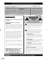 Preview for 2 page of Magnavox 19MF330B - Manual De Usuario