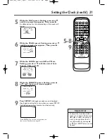 Preview for 21 page of Magnavox 20MC4304 - Tv/dvd/vcr Combination Owner'S Manual