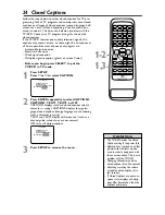 Preview for 24 page of Magnavox 20MDRF20 Owner'S Manual