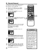 Preview for 34 page of Magnavox 20MDRF20 Owner'S Manual