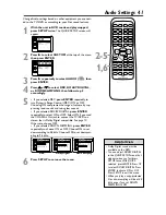 Preview for 41 page of Magnavox 20MDRF20 Owner'S Manual