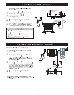 Предварительный просмотр 7 страницы Magnavox 20MF251W-37E Quick Use And Hookup Manual