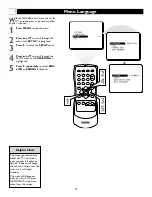 Предварительный просмотр 10 страницы Magnavox 20MS233S99 Owner'S Manual