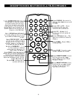 Предварительный просмотр 9 страницы Magnavox 23MT2336 - 23" Stereo Tv Manuel D'Utilisation