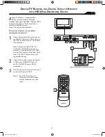 Предварительный просмотр 13 страницы Magnavox 26MF605W series Owner'S Manual