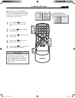 Предварительный просмотр 17 страницы Magnavox 26MF605W series Owner'S Manual