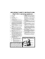 Предварительный просмотр 3 страницы Magnavox 27MS4504 - 27" Stereo Tv User Manual