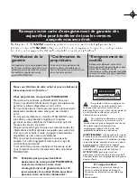 Preview for 3 page of Magnavox 27MT3305 - 27" Stereo Tv Manual De L'Utilisateur