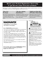 Preview for 2 page of Magnavox 27MT5005D - 27" Integrated Sdtv User Manual