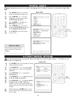 Preview for 17 page of Magnavox 27MT5005D - 27" Integrated Sdtv User Manual