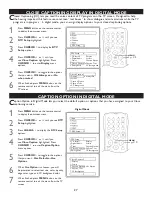 Preview for 27 page of Magnavox 27MT5005D - 27" Integrated Sdtv User Manual