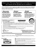 Preview for 2 page of Magnavox 27TP83 C101 Owner'S Manual