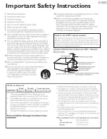 Preview for 4 page of Magnavox 32MD304V/F7 Owner'S Manual