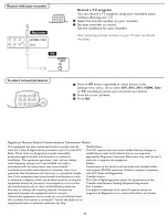 Preview for 32 page of Magnavox 32MF231D - Hook Up Guide User Manual