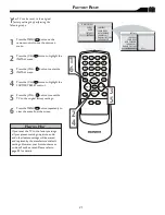 Preview for 21 page of Magnavox 32MF605W Series Owner'S Manual