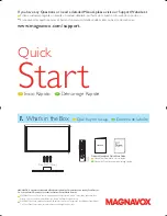 Magnavox 32MV304 F7 Quick Start Manual preview