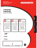 Preview for 1 page of Magnavox 37MD350B - Manuel De L'Utilisateur