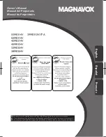 Magnavox 39ME313V/F7 A Owner'S Manual preview