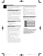 Предварительный просмотр 6 страницы Magnavox 423 User Manual