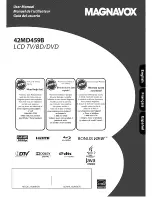 Magnavox 42MD459B - 42" LCD TV User Manual preview