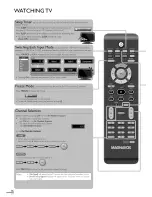 Предварительный просмотр 16 страницы Magnavox 46MF460B Owner'S Manual