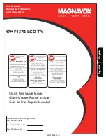 Magnavox 47MF437B - Hook Up Guide User Manual preview