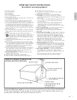 Preview for 3 page of Magnavox 47MF439B - 47" LCD TV User Manual