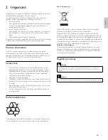 Preview for 5 page of Magnavox 47MF439B - 47" LCD TV User Manual