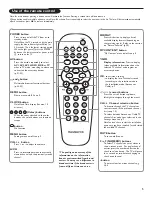 Preview for 13 page of Magnavox 50ML6200D - 50" Rear Projection TV User Manual