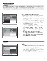 Preview for 17 page of Magnavox 50ML6200D - 50" Rear Projection TV User Manual