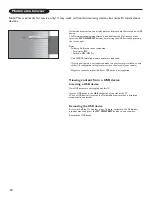 Preview for 32 page of Magnavox 50ML6200D - 50" Rear Projection TV User Manual