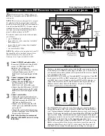 Предварительный просмотр 15 страницы Magnavox 51MP392H - 51" Widescreen Hd Ready Tv User Manual
