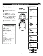 Предварительный просмотр 21 страницы Magnavox 51MP392H - 51" Widescreen Hd Ready Tv User Manual