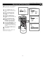 Предварительный просмотр 33 страницы Magnavox 51MP392H - 51" Widescreen Hd Ready Tv User Manual