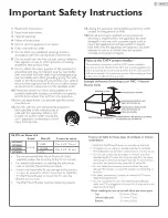 Предварительный просмотр 4 страницы Magnavox 55ME345V Owner'S Manual