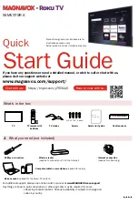 Magnavox 55MV379R/F7 A Quick Start Manual preview