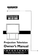 Magnavox 6P4840 Owner'S Manual preview