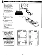 Предварительный просмотр 42 страницы Magnavox 6P4840 Owner'S Manual