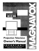 Preview for 1 page of Magnavox 6P4850 Owner'S Manual