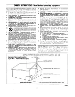 Предварительный просмотр 3 страницы Magnavox 6P5440W Owner'S Manual