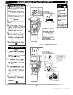 Предварительный просмотр 39 страницы Magnavox 6P5440W Owner'S Manual