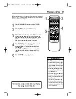 Preview for 13 page of Magnavox 9MDPF20 - Dvd-video Player Owner'S Manual