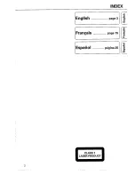 Предварительный просмотр 2 страницы Magnavox AJ 3920 Manual Del Usuario